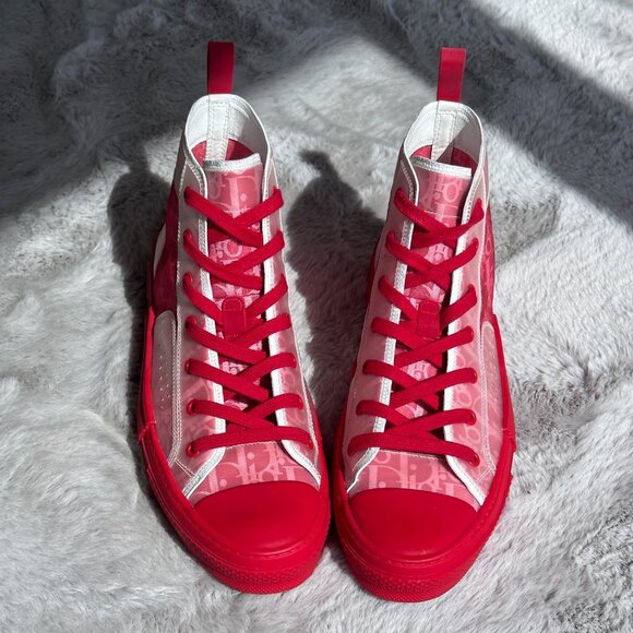 DIOR MEN B23 LOGO SNEAKERS - Picture 5 of 16